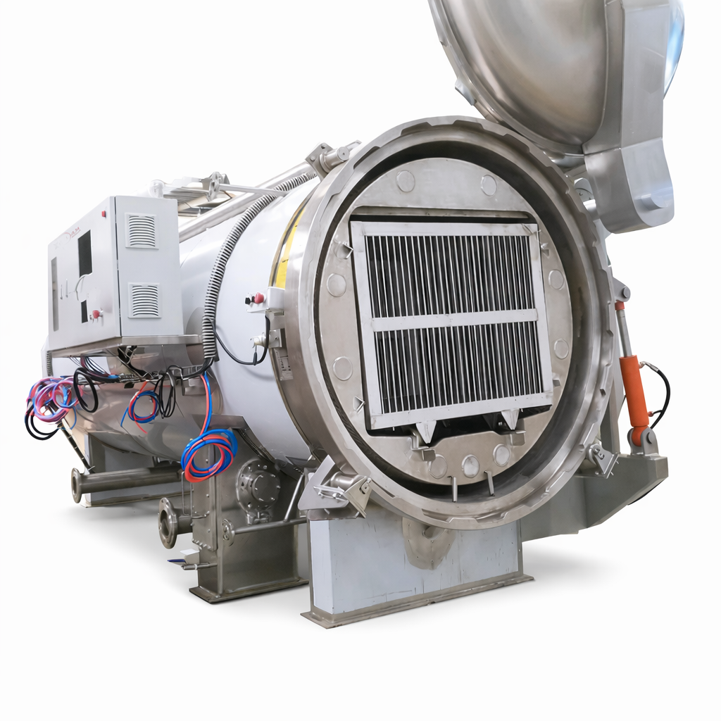 الأوتوكلاف معوجة الحليب الدوارة