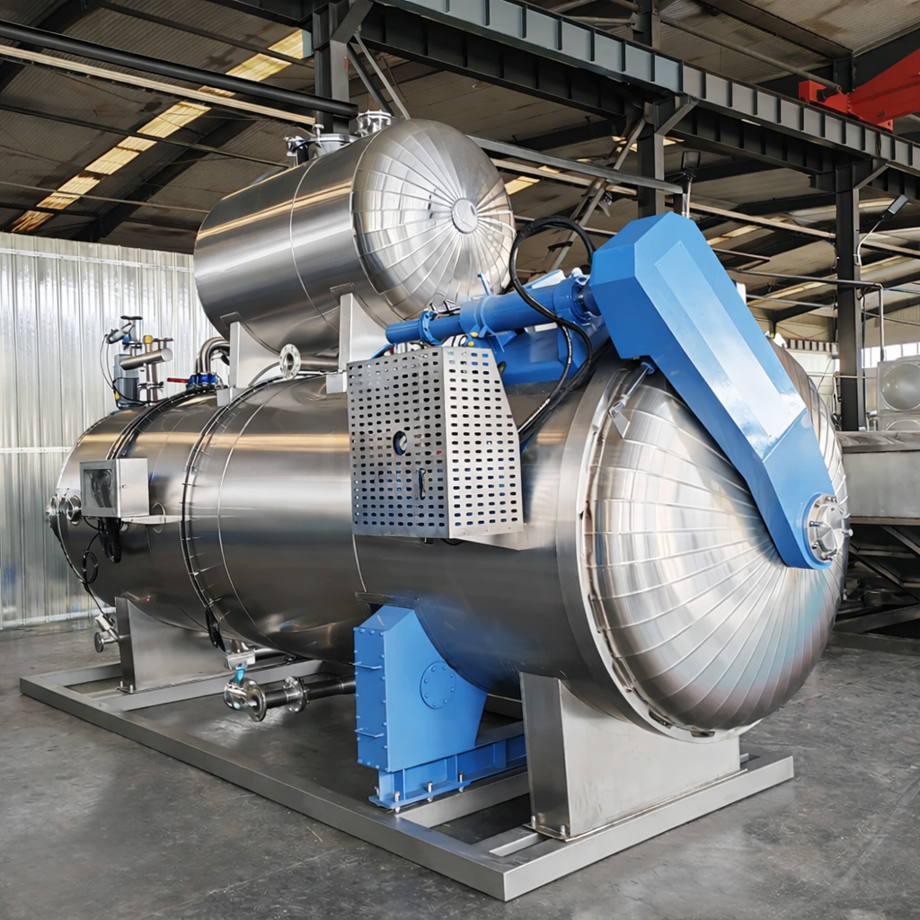 الأوتوكلاف الدوار لعش الطائر الفوري