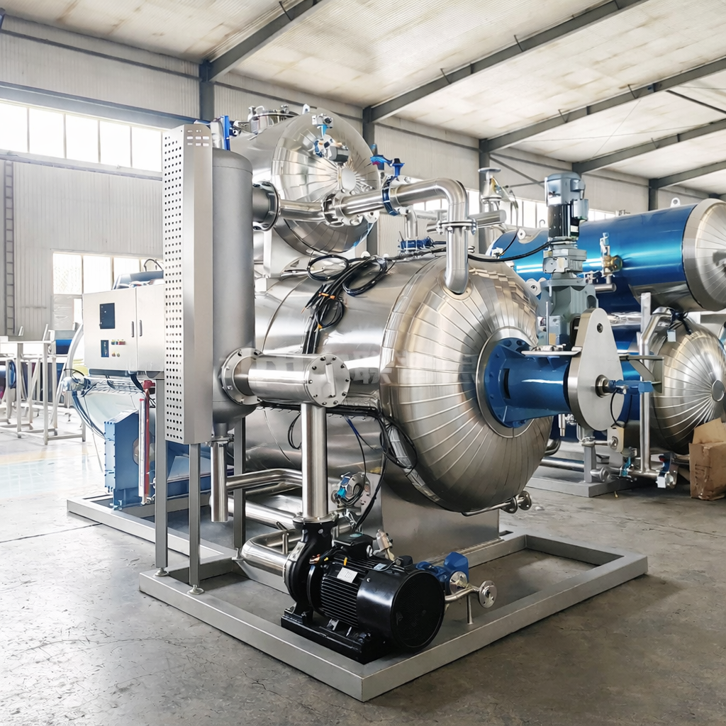 الأوتوكلاف الدوار لعش الطائر الفوري