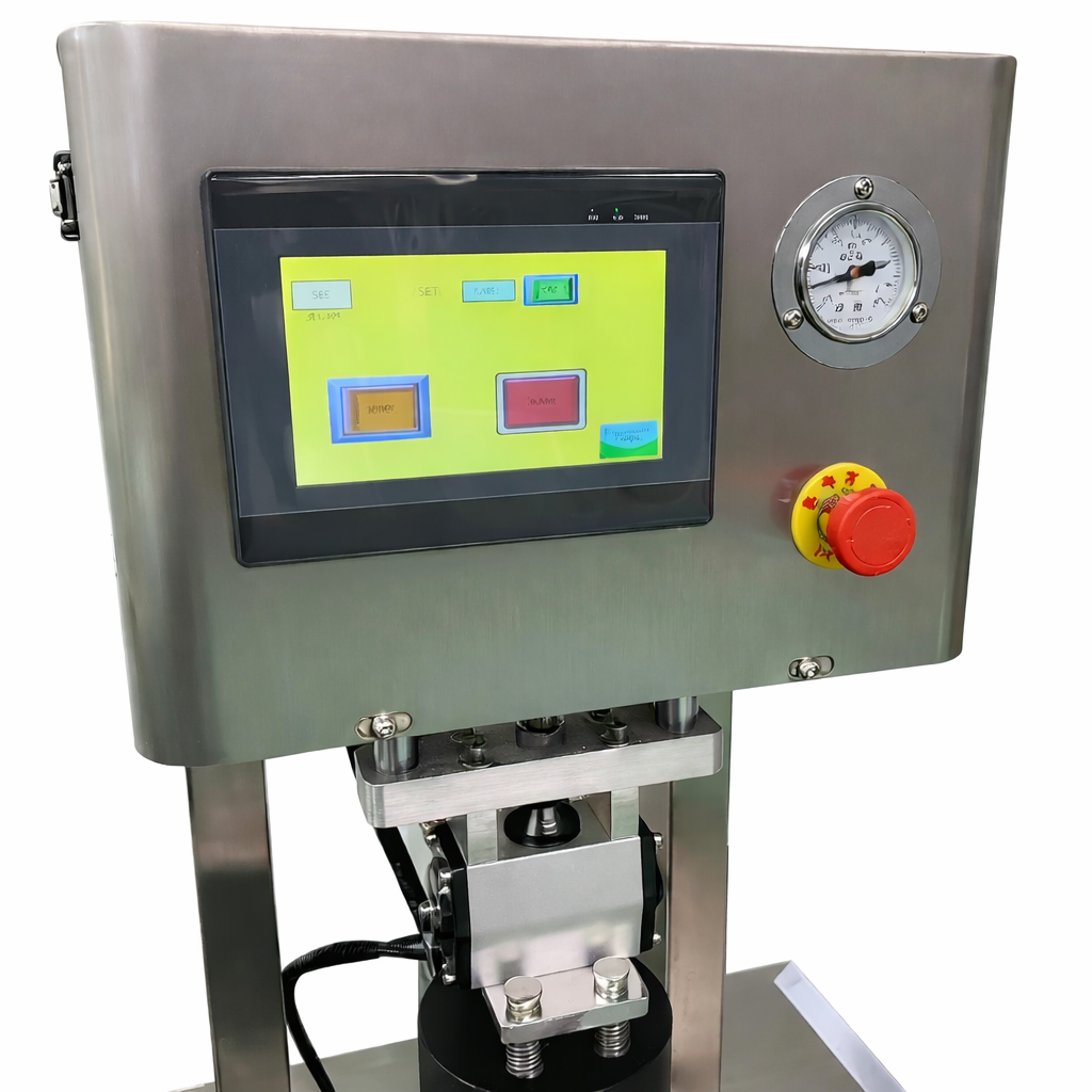 التلقائي آلة الزجاج جرة المسمار السد آلة المربى فراغ الزجاج زجاجة السدادة آلة