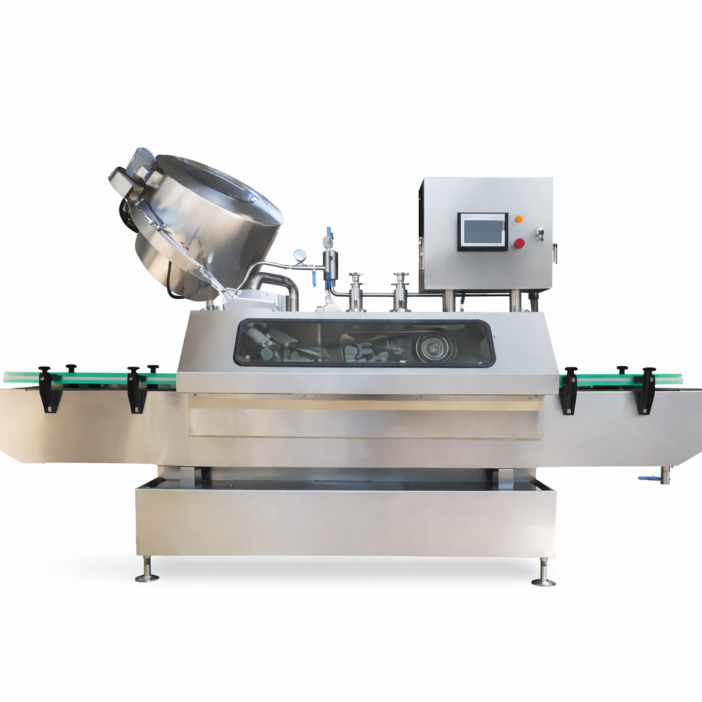 آلة السد الأوتوماتيكية لزجاجة الزجاج لنموذج رش بخار الماء